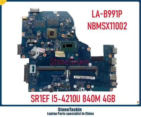 StoneTaskin A5WAH LA-B991P For Acer Aspire E5-571G V3-572G V5-572G Laptop Notebook Motherboard NBMSX