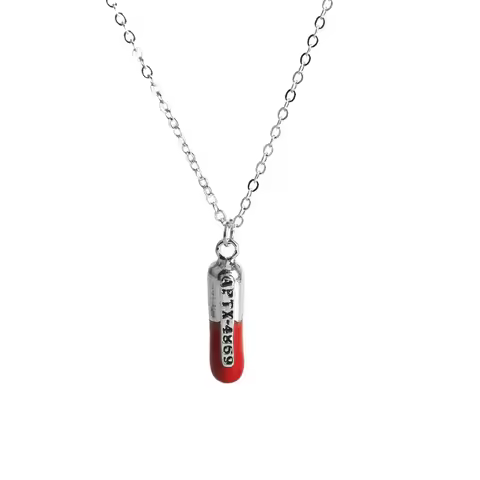 Detective Conan Animation Surrounding Haibara Ai Jewelry APTX4869 Ring Necklace Cartoon with Student
