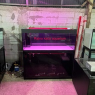 Aquarium semi kabinet 150x60x60 set sump filter wet dry &amp; backwash