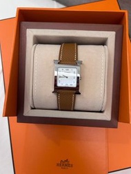 Hermes Heure H Platinum watch