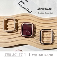 《in Stock》Dual Color Case For iWatch Series S8 S7 6 5 4 Case Anti Drop iWatch 40mm 41mm 44mm 45mm Cover