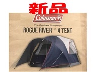 科爾曼4人帳篷◆圓頂帳篷◆防水布◆檢驗：BC帳篷，圓頂帳篷