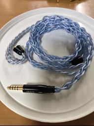 KBear 4绞 OFC 銅鍍銀 4.4 0.78平头