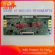 Tcon Board Original 183cm BOE LCD TV Logic Board 55UHD 47-6021424 Hv550qubf70