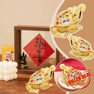 Chinese Fortune Frog Feng Shui Lucky Hollow Three Legged Shop Craft Money Gift Business S3w5