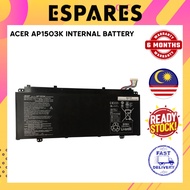 Acer AP1503K AP15O5L AP1505L Chromebook R13 CB5-312T Swift 1 SF114-32 ORG INTERNAL Laptop Battery