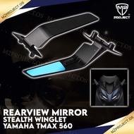 REARVIEW MIRROR STEALTH WINGLET YAMAHA TMAX560 2023 - by m2project.os
