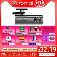MG 70mai Dash Cam kamera 70mai DVR Mobil 1S kamera 70mai mendukung
