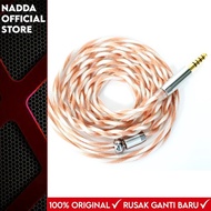 Xinhs Eclipse Single Crystal Copper Silver Plating IEM Upgrade Cable