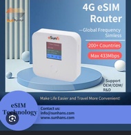 eSunFi eSIM 路由器 4G 移動wifi