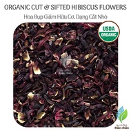[50g] Hoa Bụp Giấm (Hoa Dâm Bụt) Hibiscus Hữu Cơ Frontier Co-op Organic Hibiscus Flowers 50g
