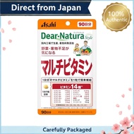 Dear-Natura Style Multivitamin 90 tablets (90 days) Asahi Supplement Dear-Natura Produced at a domes