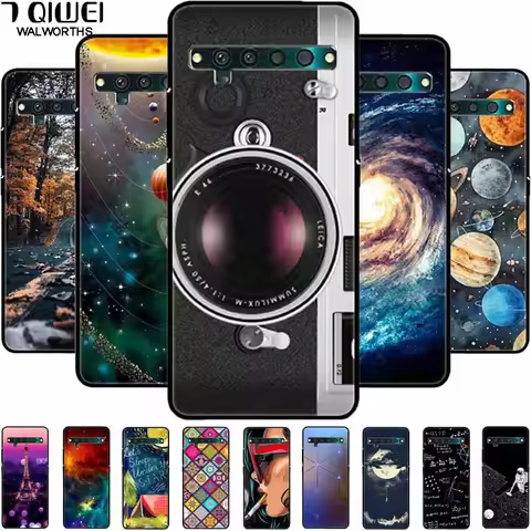 Silicone Cover For TCL 10 Pro Case Soft TPU Space Fashion Coque Cases for TCL 10 Pro T799B T799H Bac