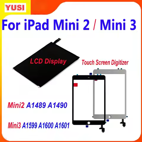 AAA+ 7.9" For iPad Mini 2 Mini 3 Gen Retina LCD Display Mini2 A1489 A1490 Mini3 A1599 A1600 A1601 LC