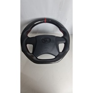 Toyota Mark x Estima Customized Carbon Steering wheel