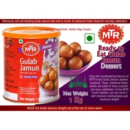 MTR Ready to Eat Gulab Jamun Dessert  India Sweet - 1 Kg