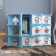 New Doraemon 9 cube Corner DIY Multipurpose Wardrobe Cabinet