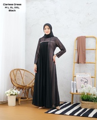 RA Dress clarissa / Kebaya gamis pesta kondangan / gamis kekinian / gamis ceruty payet