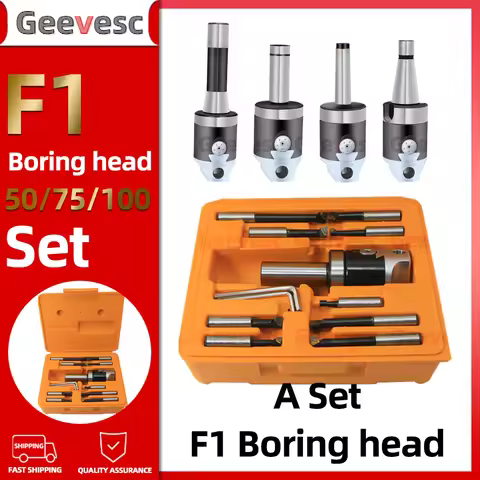 a Set F1 Boring head MT2 MT3 MT4 MT BT30 BT40 NT30 NT40 R8 C20 C25 Boring tool holder f1 50mm 75mm 1