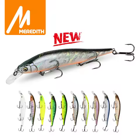 MEREDITH ITO SHINER-115SP Tungsten Weight System Top Fishing Lures Minnow Wobbler Quality Fishing Ta