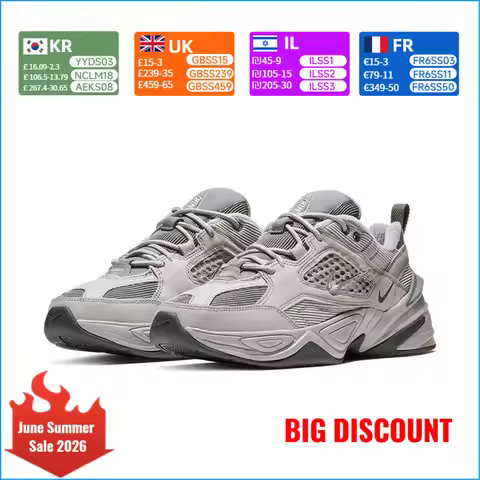 Nike M2K TEKNO Men's Running Shoes Chunky Retro Design Comfort Cushioning Lightweight Support for Ev