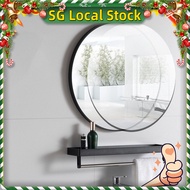 round mirror wall mirror bathroom toilet mirror mirror for toilet MATYSH Bathroom Hanging Mirror 40/