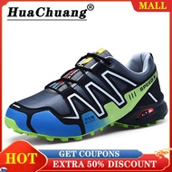 HUACHUANG Hiking Shoes for Men Travel Climbing Shoes Anti-slip and wear-resistant Men Hiking Shoes Plus Size 47.48