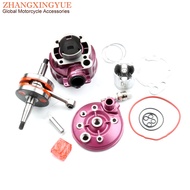 Motorcycle 49mm 90cc Big Bore Cylinder Kit & Racing Crankshaft For Peugeot NK7 XP6 XP7 XPS XR6 XR7 5