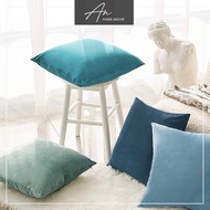 Square sofa velvet pillowcase 45*45 (Square pillowcase only without insert)