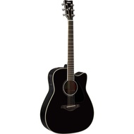 Yamaha FGX830C Dreadnought Cutaway Acoustic-Electric Guitar - Natural / Black ( FGX-830C-BK / FGX830