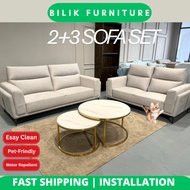 2+3 Seater Velvet Sofa/ Sofa Easy Clean /Sofa Ruang Tamu / Pet -Friendly /Anti-Scratch