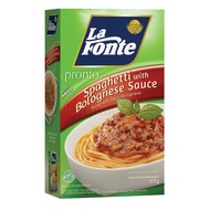 LAFONTE Spaghetti with Bolognese Sauce 117 grams Lafonte Spaghetti/ Bolognese Sauce