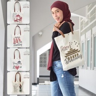 Tote Bag by Bandung, Canvas Bag, Bandung Souvenir