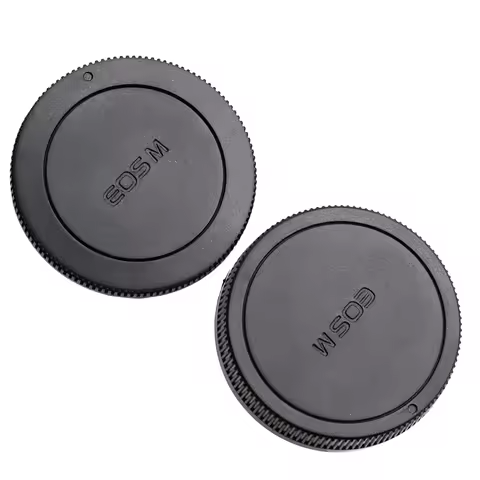 Rear Lens Cap Camera Cover Set Rear Lens Cap + Camera Body Lens Cap For Canon EOS M EOSM M2 M3 M5 M6