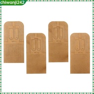 [chiwanji242] 1PC Leathercraft Punch Positioning Ruler, made of clear acrylic material