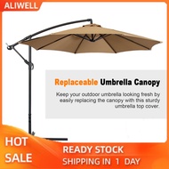aliwell Outdoor Patio Umbrella Replacement Canopy Cover Sun Shade Top for 8 Ribs Frame 10FT Diameter