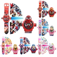 Children's Cartoon 3D Projection Watch