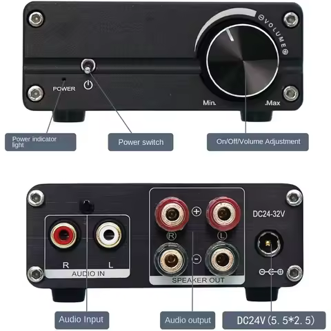 Super Sale TPA3250 Power Amplifier 2-Channel HiFi Class D Digital 2x130W High Power Audiophile Stere