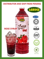 LEAVES Three Layer Tea Syrup (Teh C Special 3 Layer/Pandan 3 LAYER TEA/WheatGrass/Rose Bandung/Rosel