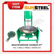 【SUNSTEEL】37" 1HP Multipurpose Cooker / Dodol Machine / Mesin Pengacau