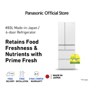 Panasonic Premium MIJ Made In Japan 6-Door Refrigerator NR-F503GT-WS