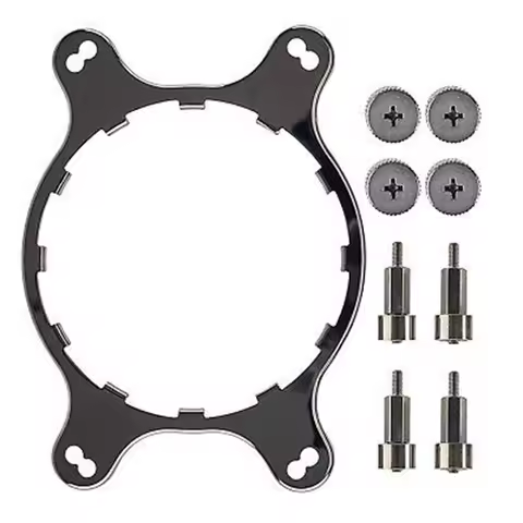 1Set Mounting Bracket Fasteners Kit For NZXT Kraken AM4 AM5 Bracket&AM4 AM5 Standoffs For X42/52/62/