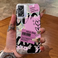Case For OPPO A57 2022 A77 2022 A57s A77s A57e Lucky Flower Phone Trend Shockproof