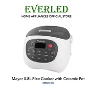 MAYER 0.8L Rice Cooker with Ceramic Pot [MMRC20]