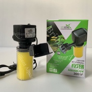 VenusAq Aquarium 3001F Internal Filter 880L/H, 15W
