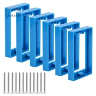 6 Pcs 1/2inch Single Gang Receptacle Outlet Box Extenders, with Screws, Electrical Outlet Extender f