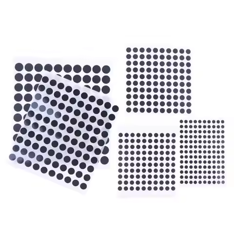 100pcs Black Light-Blocking Stickers For VR Glasses AI Intelligent Glasser Record Video Shading Stic