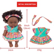 20cm Girl Doll Dress Doll Reborn Baby Doll
