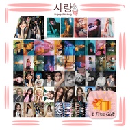 55pcs IVE《EITHER WAY》Black Star LOMO Cards Set Collection Kpop Wonyoung Rei Yujin Leeseo Gaeul Liz 1