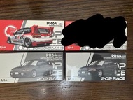 Pop Race 1/64 Honda Civic EG6 三菱 Mitsubishi Lancer Evo IV Poprace 車仔 出光 155 212 227 327